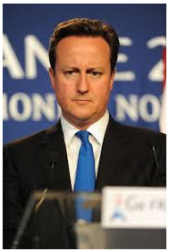 Prime Minister of Britain, David Cameron. 
Credit: Wikipedia.org 
