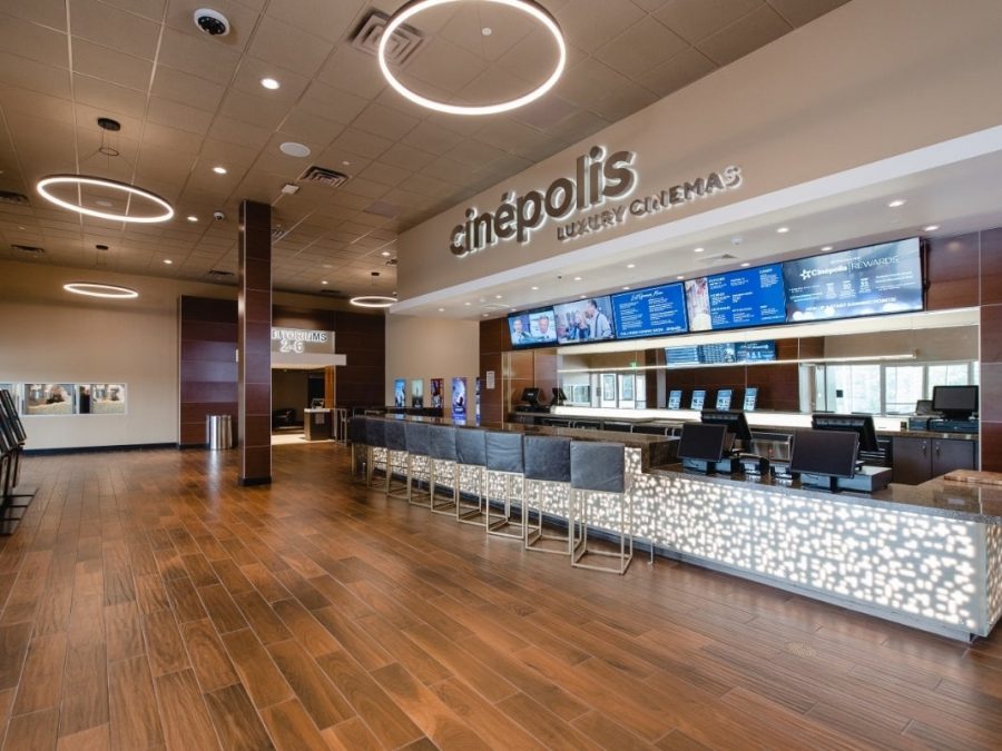 The new Luxury Cinépolis  after renovations throughout the summer.
