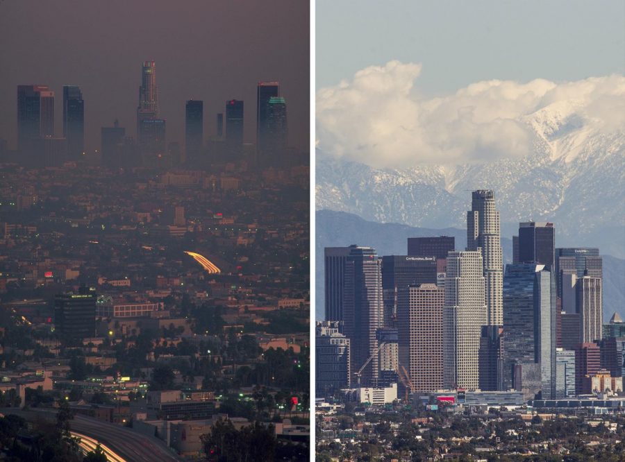 Smog thins in Los Angeles. National Geographic