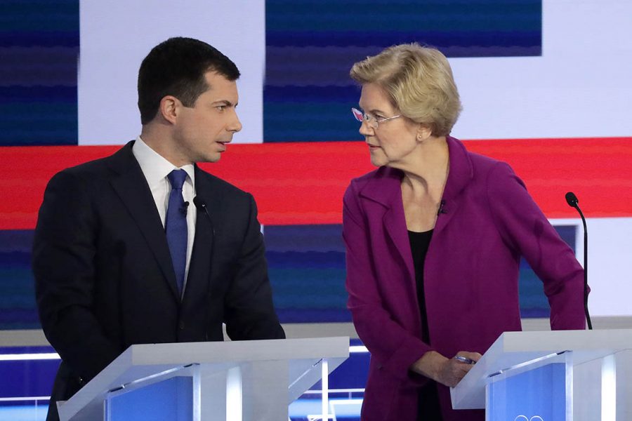 And Then There Were Two: Buttigieg, Warren, Bloomberg Out.