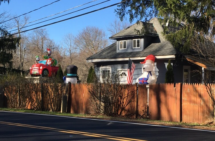 Christmas displays, which go up around mid-late November, can be found all around the area.Christmas displays, which go up around mid-late November, can be found all around the area.