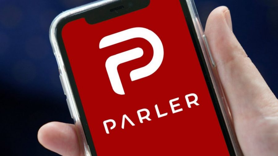 The Parler app, a self-proclaimed free speech alternative to Twitter