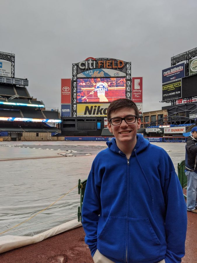 Thanks to Mets Fan Fest, I was able to walk the dugout and stand on the field, as if I was a real baseball player!