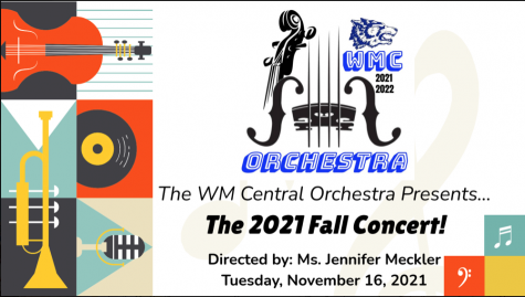 The Central string orchestra, under the direction of Ms. Meckler, returned to the stage with the 2021 Fall Concert.