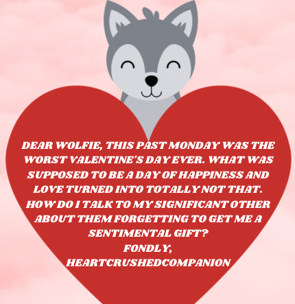 Dear Wolfie, Heart-Shaped Havoc!