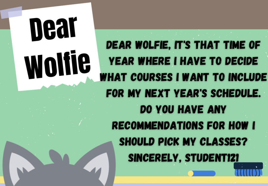 Dear Wolfie, Can’t Choose Courses