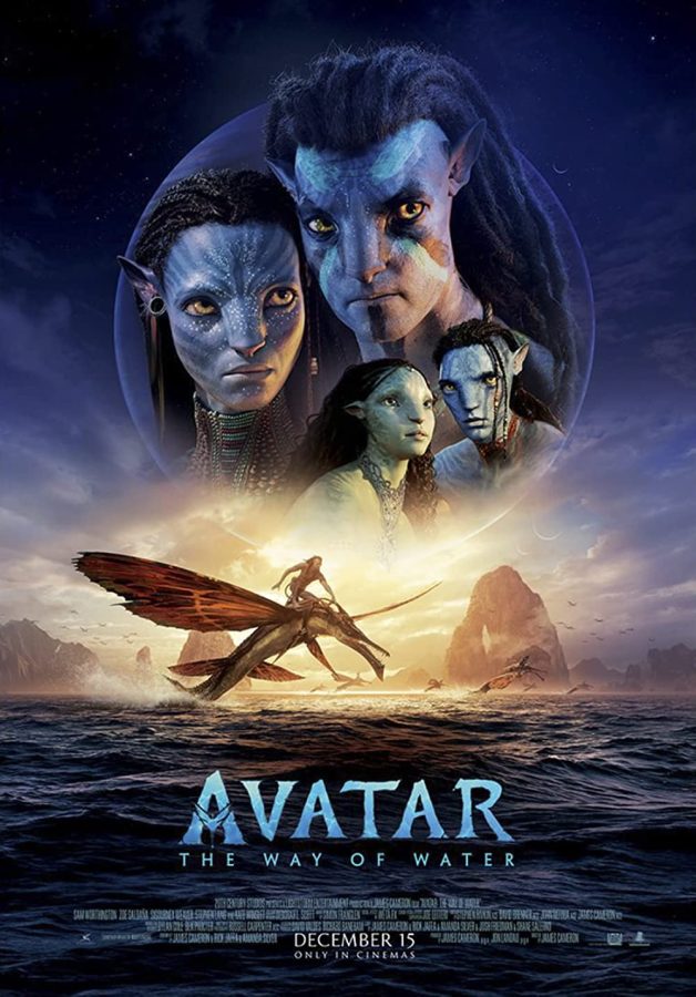 Movie poster for James Camerons Avatar 2: The Way of Water