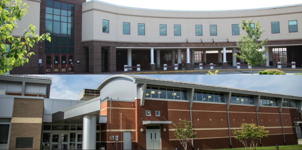 West Morris Mendham High School (Top) and West Morris Central High School (Bottom)