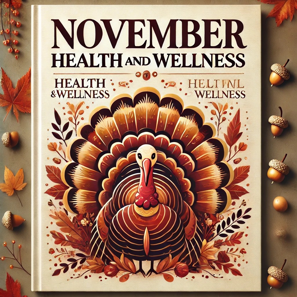 NOVEMBER HEALTH AND WELLNESS a cover for the months Wolfpack Wellness events