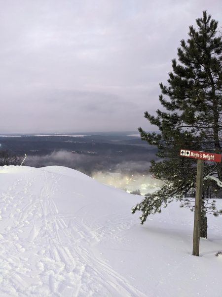 Is Camelback ski mountain going down hill?