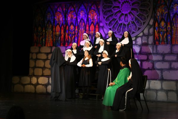 The sisters singing